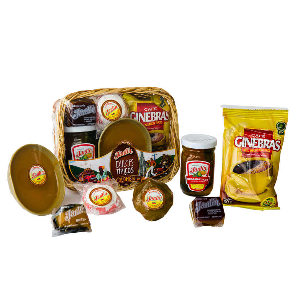 Canasta grande café