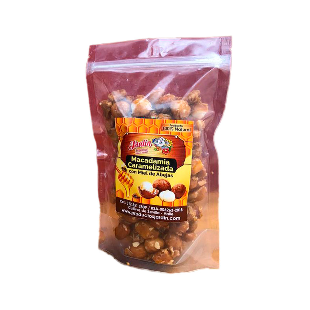Macadamia caramelizada miel